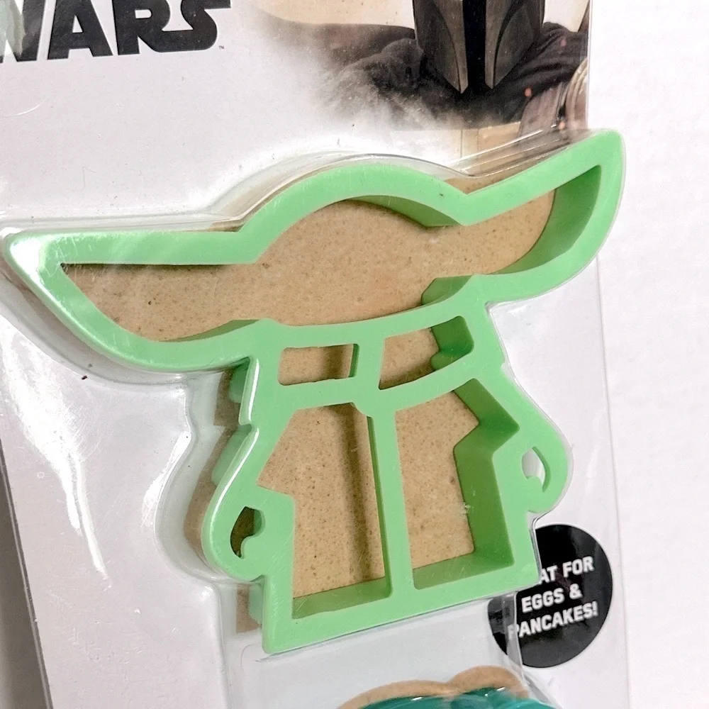 Star Wars Mandalorian Silicone breakfast Molds - Green